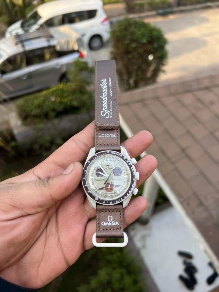 Ome_Ga X Swatch Watch