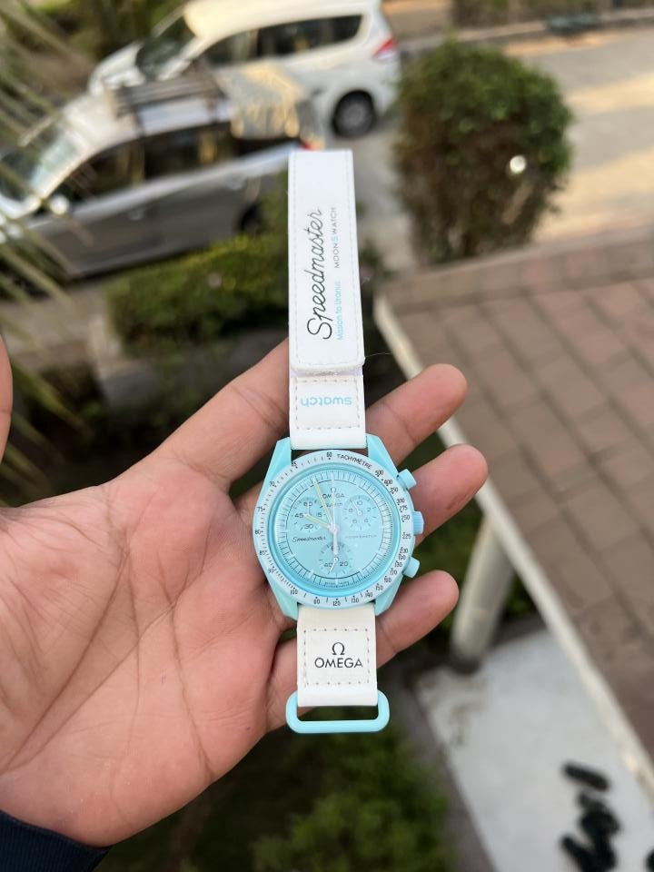 Ome_Ga X Swatch Watch