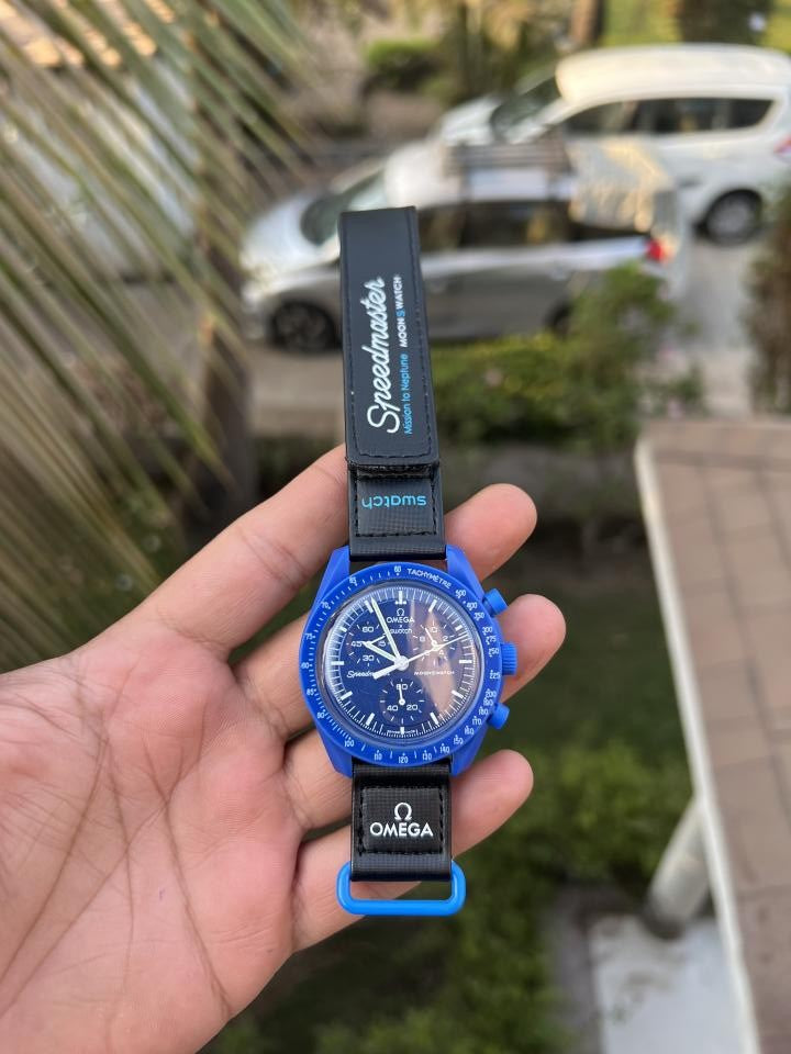Ome_Ga X Swatch Watch