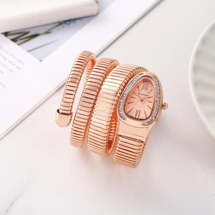 Bvlg_ari Serpenti Snake Watch