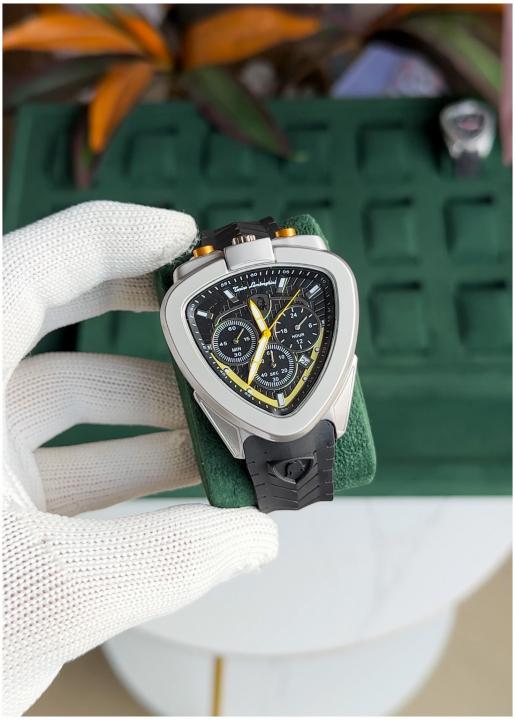 Lambor_ghini Spider Chronograph (Silver)