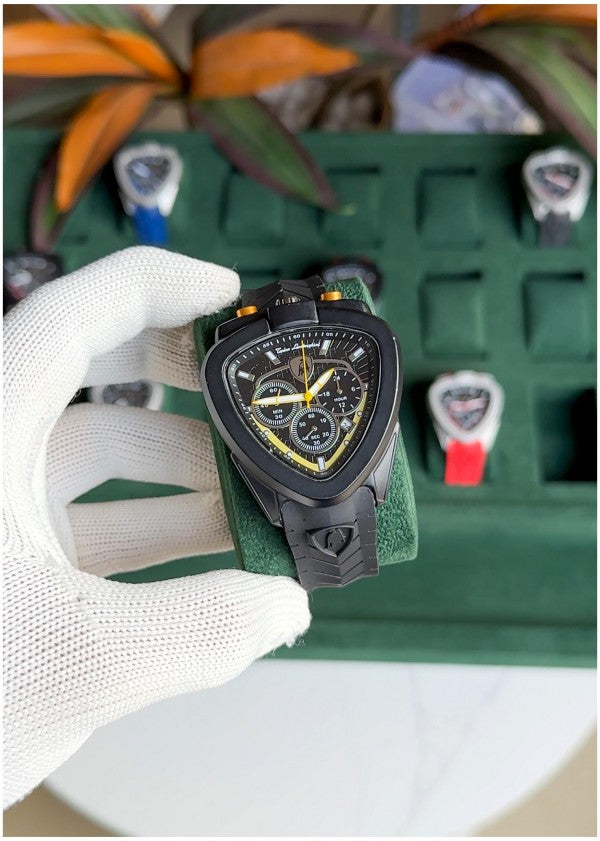 Lambor_ghini Spider Chronograph (Black)
