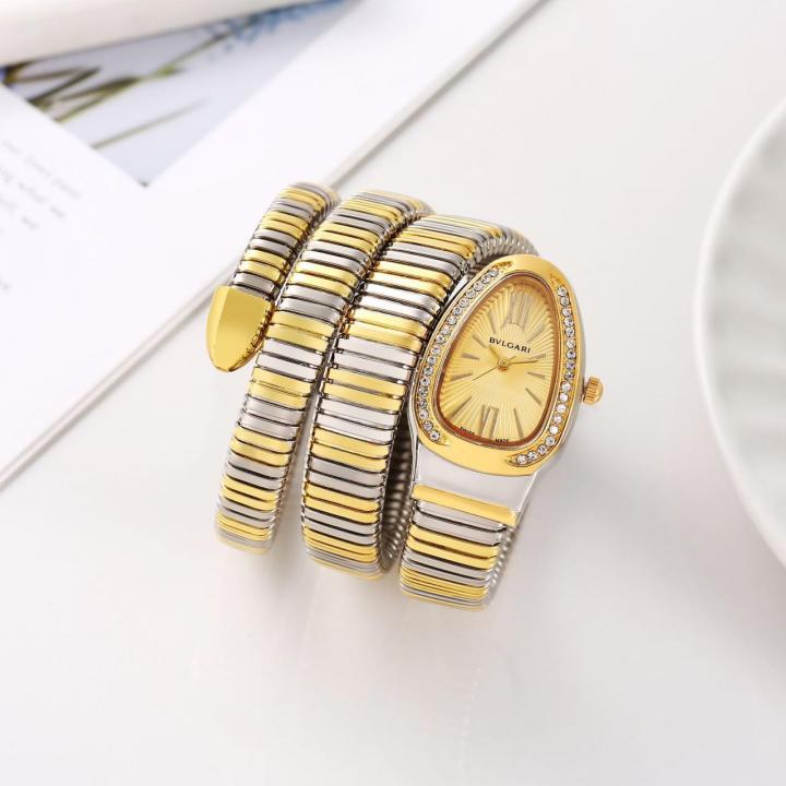 Bvlg_ari Serpenti Snake Gold & Silver