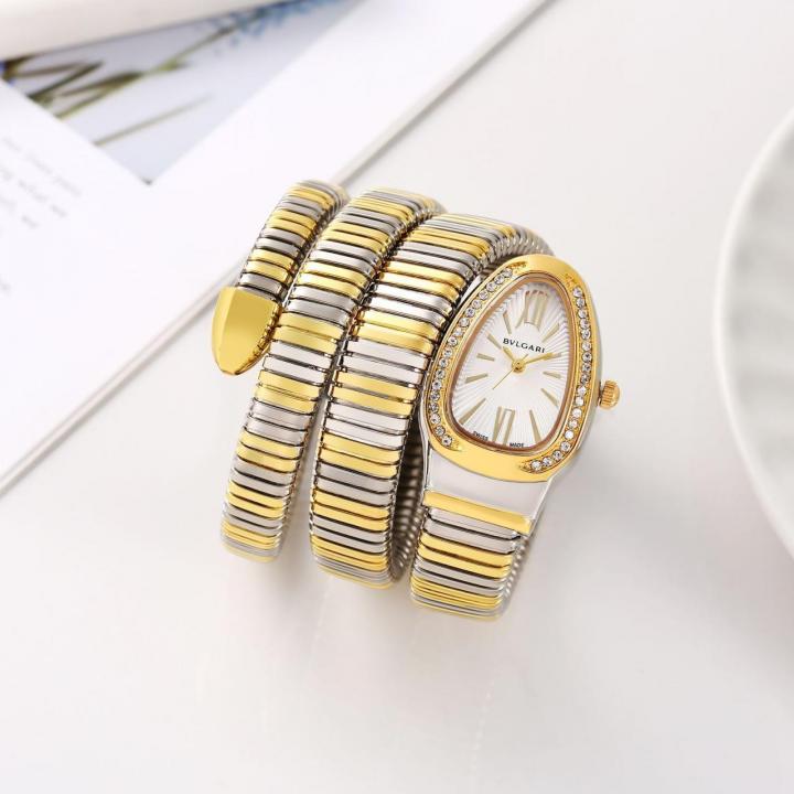 Bvlg_ari Serpenti Snake Gold & Silver