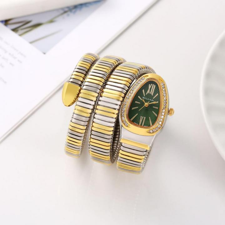 Bvlg_ari Serpenti Snake Gold & Silver