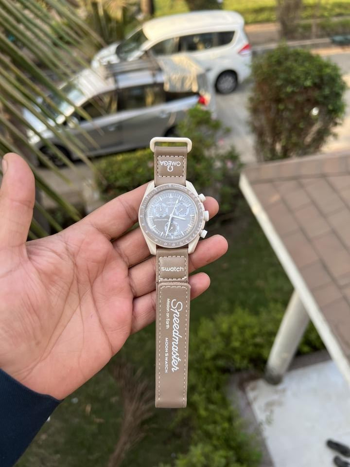 Ome_Ga X Swatch Watch