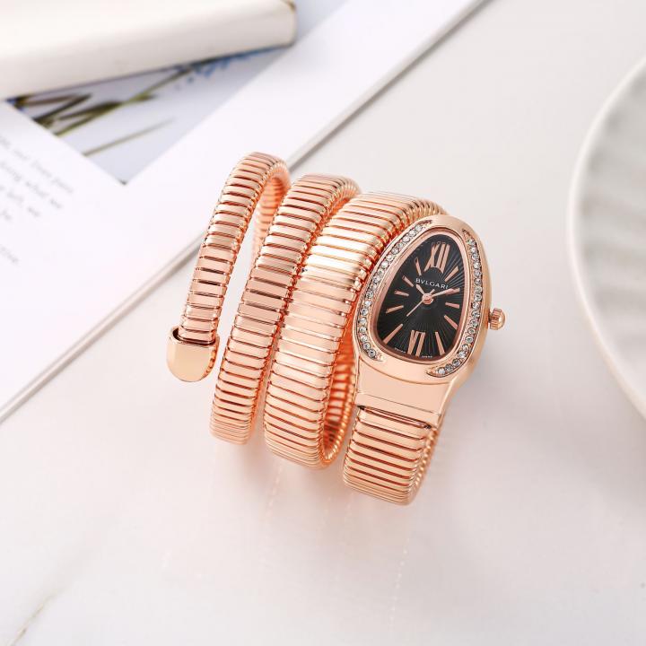 Bvlg_ari Serpenti Snake Watch