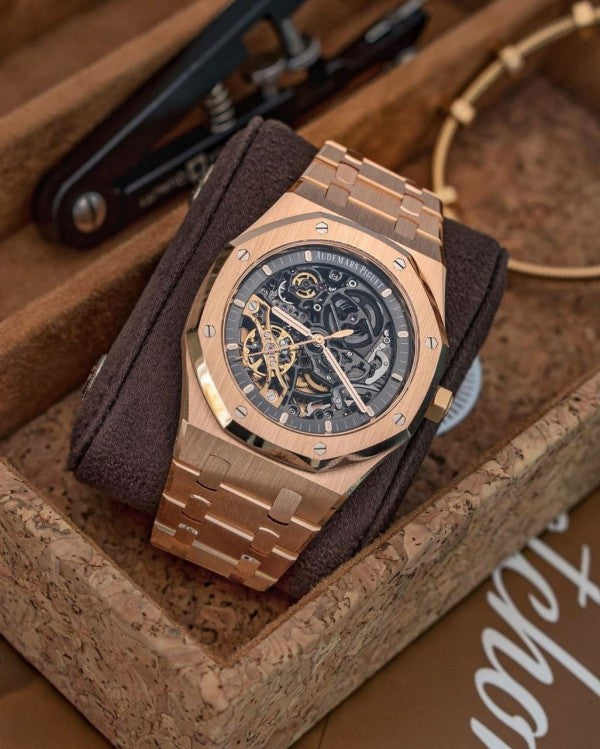 Audem_ars Pigu_et Royal Oak Skeleton Automatic Watch