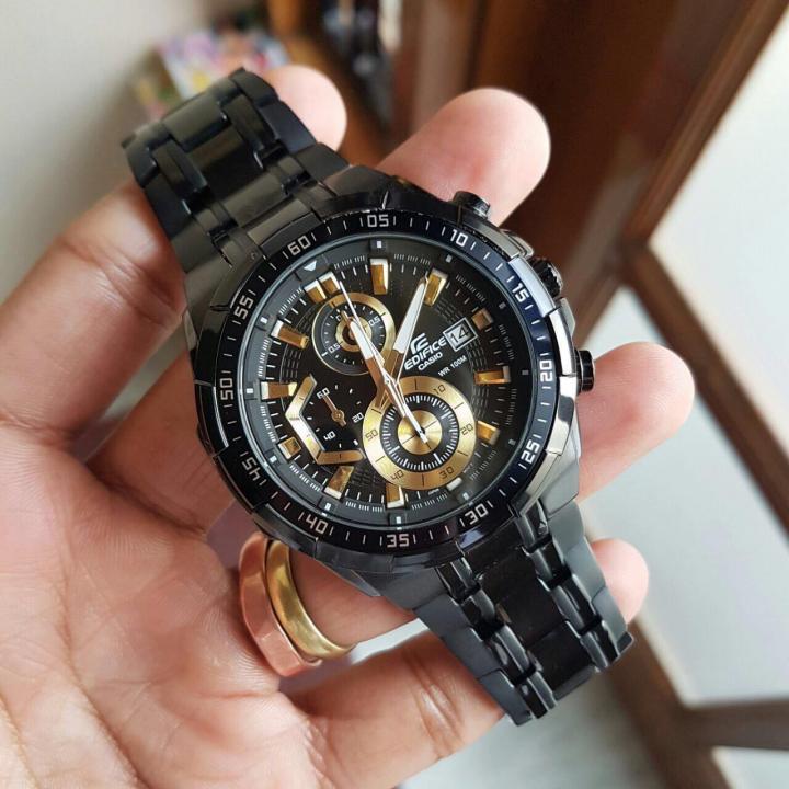 Cas_io Edi_fice Watch (Black)