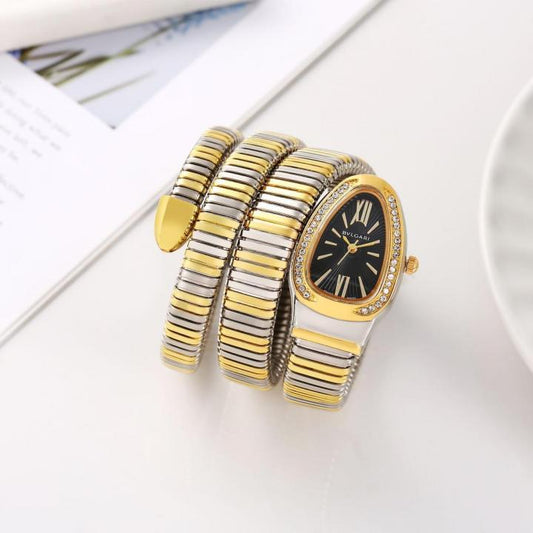 Bvlg_ari Serpenti Snake Gold & Silver