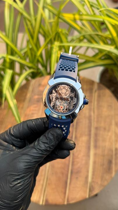 Jaco_b & Co. CR7 Edition Watch (Blue-Silver)